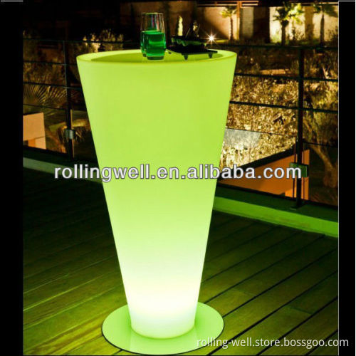 Elegant Rechargeable LED Coffee Table/LED Table (RW-052)